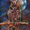 Full Moon Owl - Mixed Media
Â© Kathryn A. Barnes, artist
