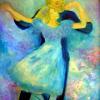 Ballet Dancers - Oils on Canvas
Â© Kathryn A. Barnes, artist